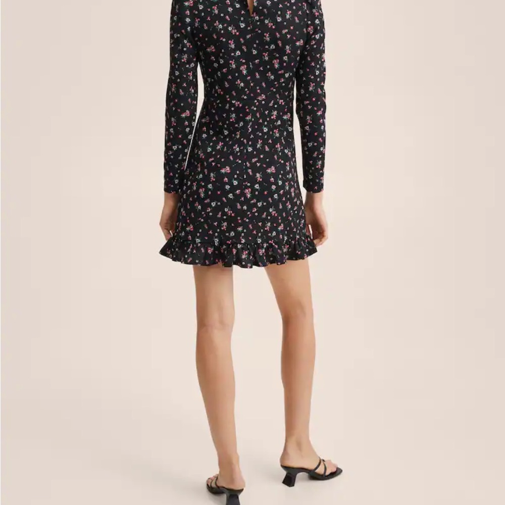Mango Floral Fitted Dress - Picture 2 of 3